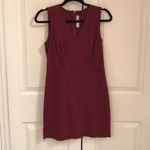 Maroon LOFT dress